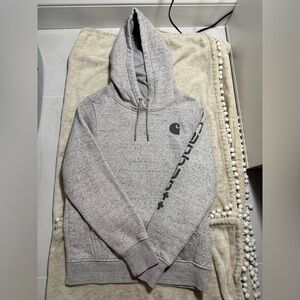 Carhartt Heather Gray women Hoodie